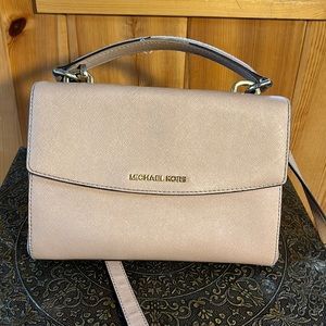 Michael Kors Ava Medium Saffiano Leather Satchel
